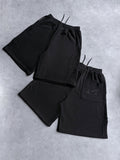 Black Mertra Shorts