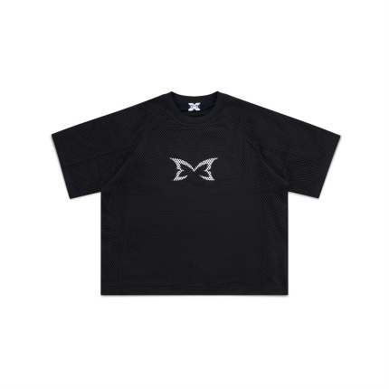 Layered Mesh Jersey (Black)