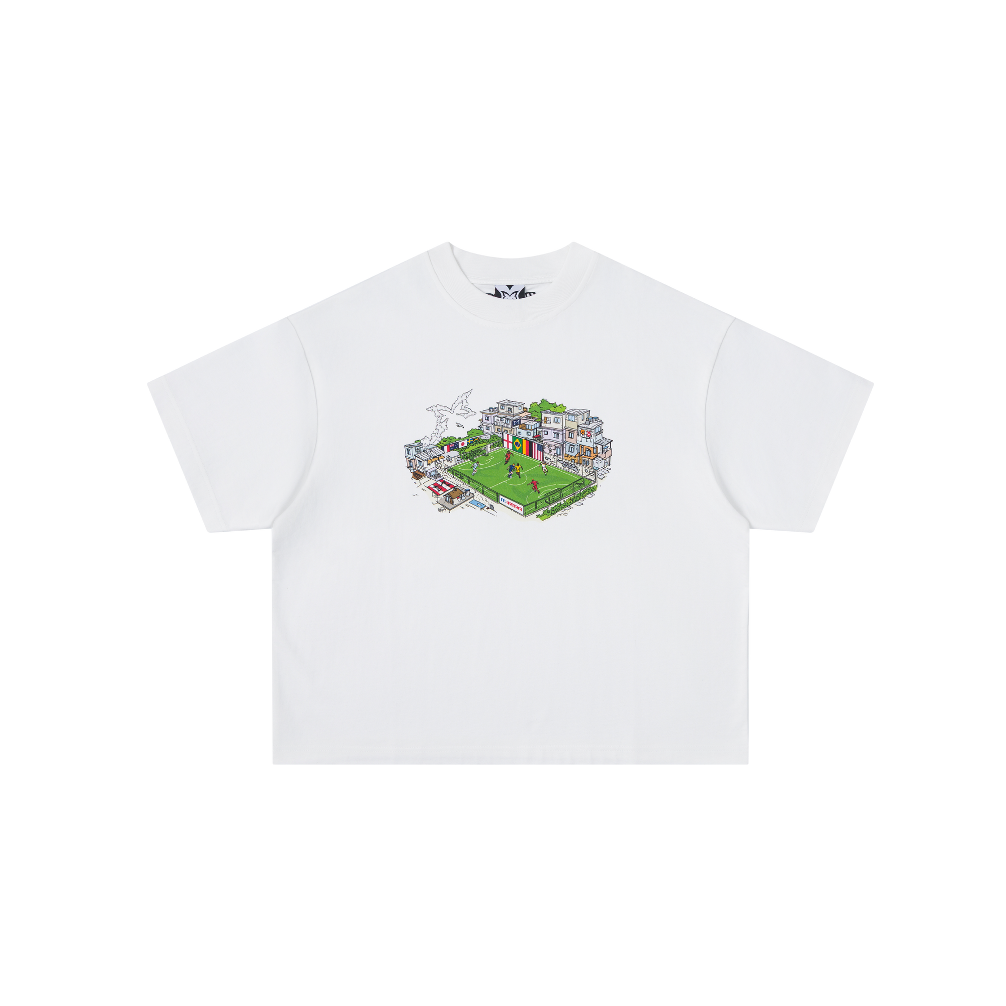 WHITESTREETBALLTEEECOM1_3x_995b8424-380b-4f24-bcc9-ced0173304e3.png Mertra Street Ball Tee (White) - Image 1